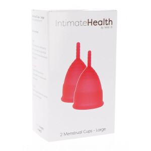 Menstrual Cups Size L RED