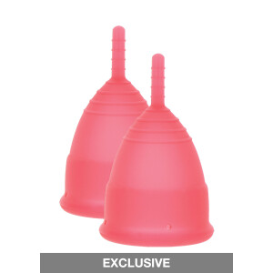 Menstrual Cups Size L RED