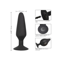 XL Silicone Inflatable Plug BLACK