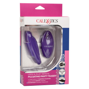 Remote Pulsating Panty Teaser PURPLE