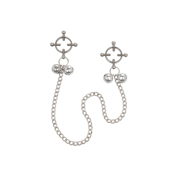 4 Point Nipple Press With Bells METAL