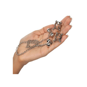 4 Point Nipple Press With Bells METAL