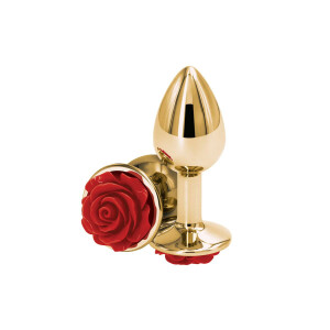 Rose Buttplug Small RED