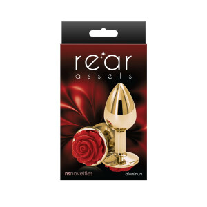 Rose Buttplug Small RED