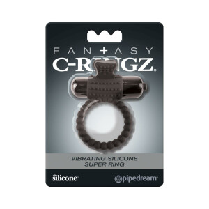 Fantasy C Ring Vibr Super Ring BLACK
