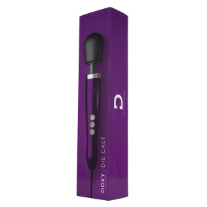 Die Cast Metal Wand Massager RED