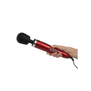 Die Cast Metal Wand Massager RED