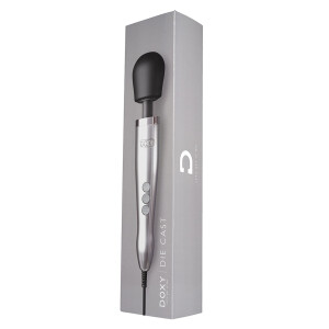 Die Cast Metal Wand Massager RED