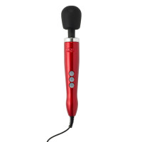 Die Cast Metal Wand Massager RED