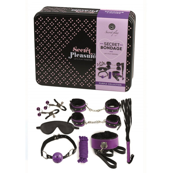 Bondage Kit Two Colours PURPLE