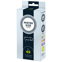 MISTER SIZE 49mm Condoms 10pcs 509