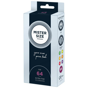 MISTER SIZE 64mm Condoms 10pcs 509