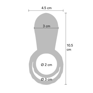 Couples Vibrator Ring GREEN