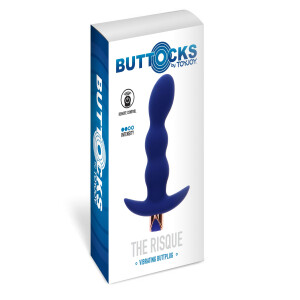 The Risque Buttplug BLUE
