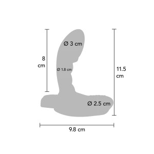 The Heroic P-Spot Buttplug BLUE