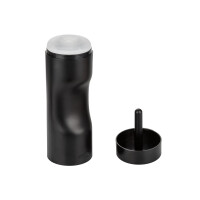 Bionic Sucking and Vibrating Masturbator BLACK
