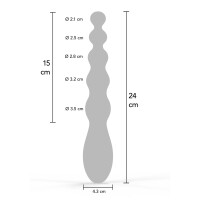 Beaded Anal Power Vibrator