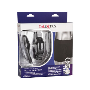 Remote Control Boxer Brief Set BLACK